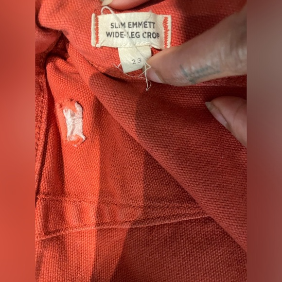 Slim Emmett Wide-Leg Crop - Picture 2 of 4